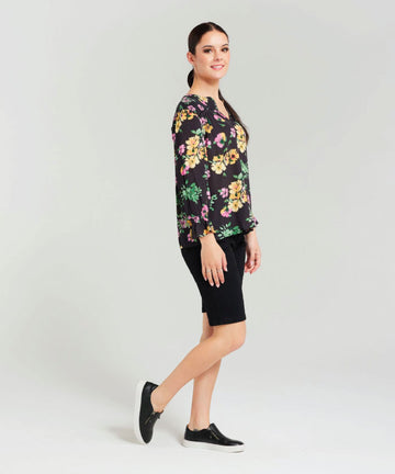 Zafina Charlotte Women's Top - Moonflower